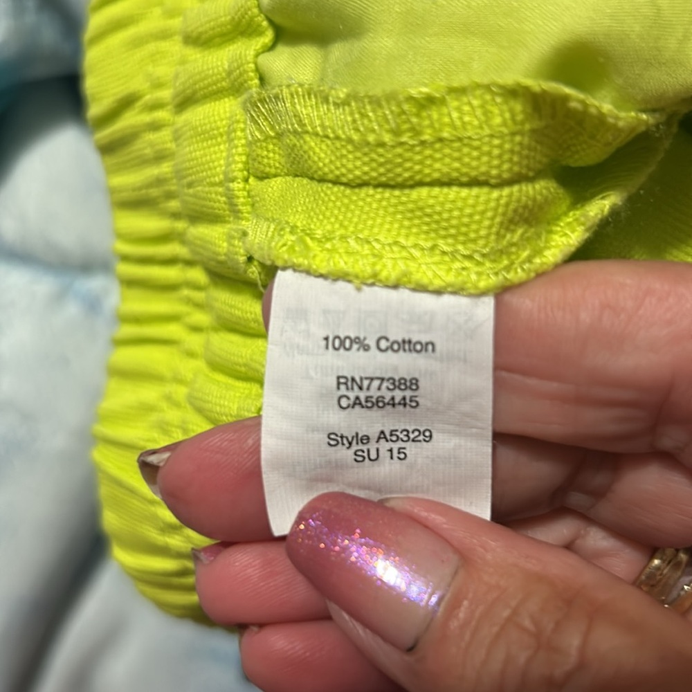 J. Crew High Waist Green Shorts Lightweight Casual - Picture 3 of 5